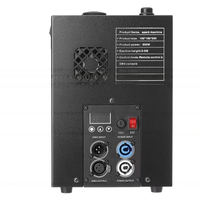 IP55 เครื่องไฟฉาก DMX Fire Projector 320W 50HZ