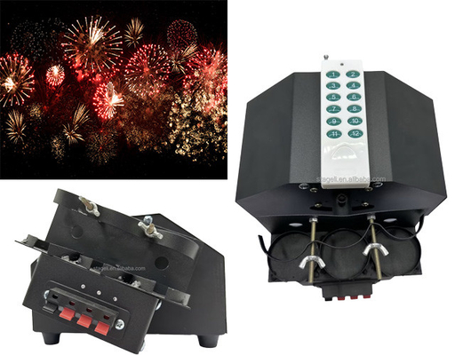 ระบบการเผาเพลิงเพลิง Stageli Cold With Fireworks Racks สําหรับผลพิเศษในเวที