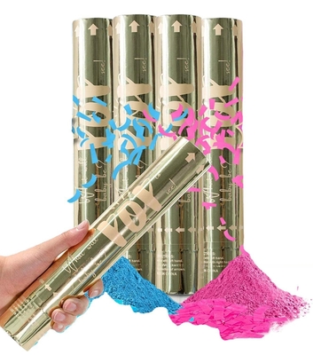 ปาร์ตี้สีชมพูเวลา Confetti Shooter บีโอเดรเกรดสําหรับงานแต่งวันเกิด