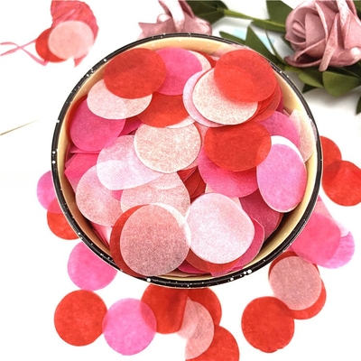 ปลอดภัย Biodegradable กระดาษเนื้อผ้า Confetti Shooter OEM ODM