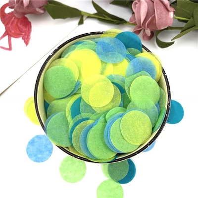 ปลอดภัย Biodegradable กระดาษเนื้อผ้า Confetti Shooter OEM ODM