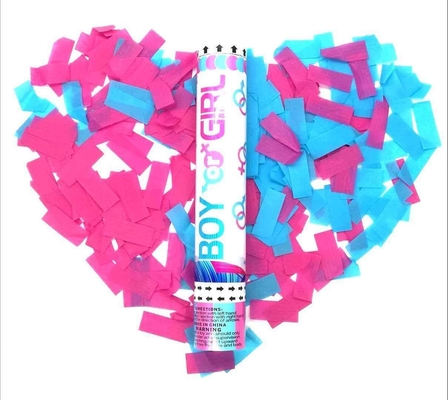 ราคาดีที่สุด เพศเปิดเผยการทําลายล้าง ป้องกันไฟ ปาร์ตี้ popper confetti ปืนเด็กชายหรือเด็กผู้หญิงวันเกิด