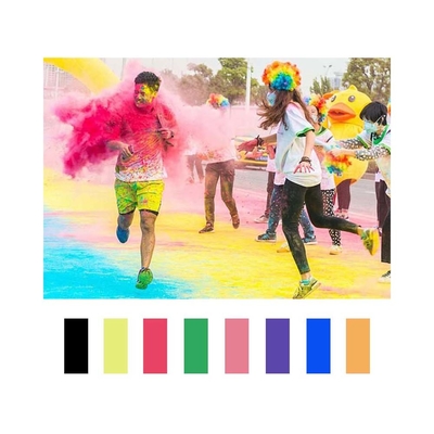 สีฮอลลีกุลล พาวเดอร์ที่สามารถล้างได้ง่าย สีที่ไม่เป็นพิษ สําหรับงานฉลองที่ปลอดภัยและสนุกสนาน