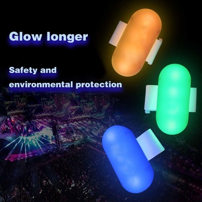 การปรับแต่ง Dmx การควบคุม LED แฟลช แขนข้อมือ สําหรับงานเลี้ยง Rave
