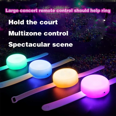 เครื่องควบคุมระยะไกลที่บุคคลสอดคล้อง ส่องแสง LED ไฟขึ้นบราสเล็ต NFC Rfid Custom โปรโมชั่น