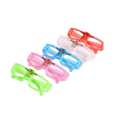 คาร์นวาลพาร์ตี้ส่องแสงในความมืด 5 สี ส่องแสงแก้ว LED สําหรับตกแต่งเทศกาล