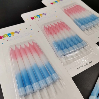 สีเรียง สายลมไม้ เทียนเค้กวันเกิด 2 วิธีการพิมพ์สี