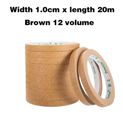 เทปปิดรถยนต์ เทปครีปสีอุณหภูมิสูง 48 มม 24 มม 12 มม