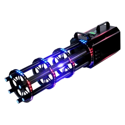 12V DJ อุปกรณ์ เครื่องทํากระดาษคอนเฟตติ LED เครื่องทํากระดาษคอนเฟตติไฟฟ้า