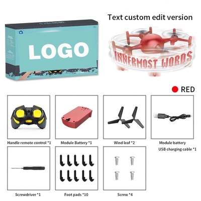 มินิ มัลติฟункชัน LED Light Display Drone พร้อมโปรแกรมแอปพลิเคชั่นการแก้ไขข้อความที่กําหนดเอง