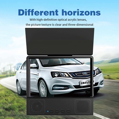 เครื่องเลื่อนจอโทรศัพท์ 3D พร้อมเครื่องเสียง Bluetooth โทรศัพท์มือถือ HD หนังขนาดใหญ่