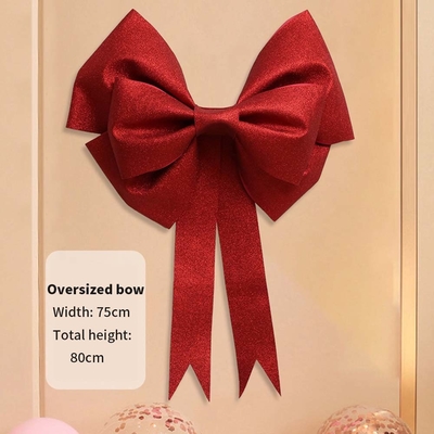 เครื่องประดับบ้าน ทําด้วยมือ สายบานบานบานใหญ่ Eva Foam Bowknot สําหรับการตกแต่งปาร์ตี้