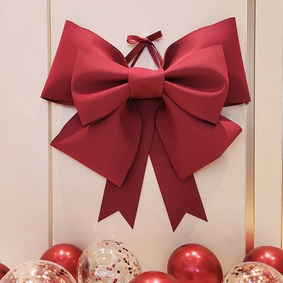 เครื่องประดับบ้าน ทําด้วยมือ สายบานบานบานใหญ่ Eva Foam Bowknot สําหรับการตกแต่งปาร์ตี้