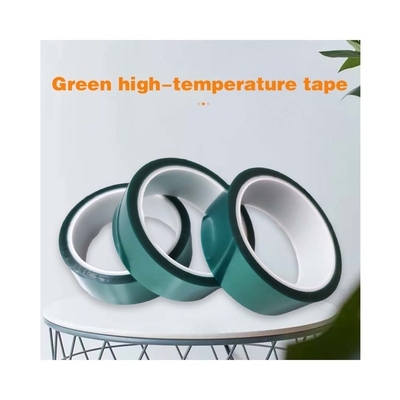 เทป PET สีเขียวกระจ่างสูง ความเหนียวอ่อนสําหรับการประมวลผลแบบฉีดกันความร้อน