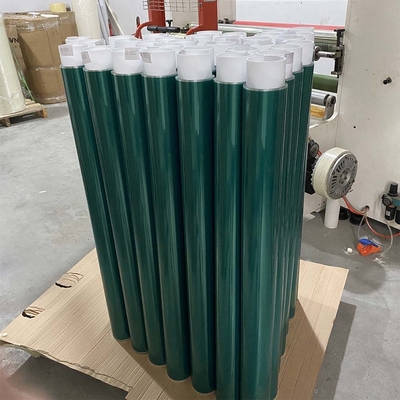 เทป PET สีเขียวกระจ่างสูง ความเหนียวอ่อนสําหรับการประมวลผลแบบฉีดกันความร้อน