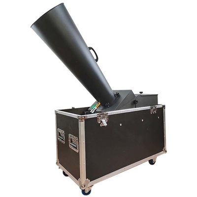 8M กระดาษเจ็ต CO2 Cyclone Confetti Cannon Machine ผลการแสดงในเวทีเล็ก สําหรับพื้นที่ที่ครอบคลุม 60-100m2
