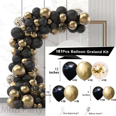 สีชมพู สีน้ําเงิน Latex Balloon Arch Kit Set ชุดงานแต่ง ปาร์ตี้วันเกิด