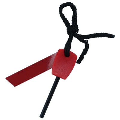 พกพา Mini Emergency พรีเมียม Survival แม็กนีเซียม Fire Starter กับ Scraper