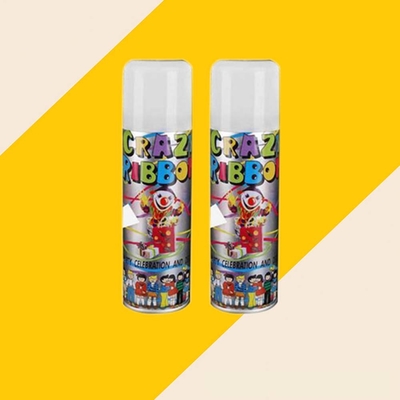 2024 Hot Sell Silly String Spray ปาร์ตี้ สตริงสเปรย์สําหรับงานแต่ง