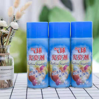 450 มิลลิลิตร สเปรย์พลาสก์บอลลูนสําหรับตกแต่ง ลาเท็กซ์ บอลลูนสว่าง