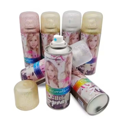 พาร์ตี้ Glitter สเปรย์ สเปรย์สีผมทันที สําหรับพาร์ตี้ เทศกาล OEM คาด