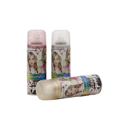 พาร์ตี้ Glitter สเปรย์ สเปรย์สีผมทันที สําหรับพาร์ตี้ เทศกาล OEM คาด