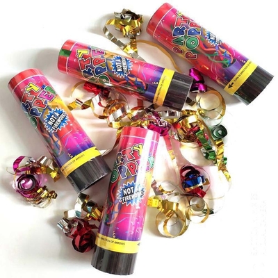 ขายปลีก คอนเฟตติแต่งงาน Popper สีสันคอนเฟตติปืนสําหรับงานปาร์ตี้งานเทศกาลตกแต่ง
