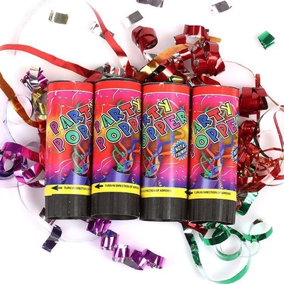 ขายปลีก คอนเฟตติแต่งงาน Popper สีสันคอนเฟตติปืนสําหรับงานปาร์ตี้งานเทศกาลตกแต่ง